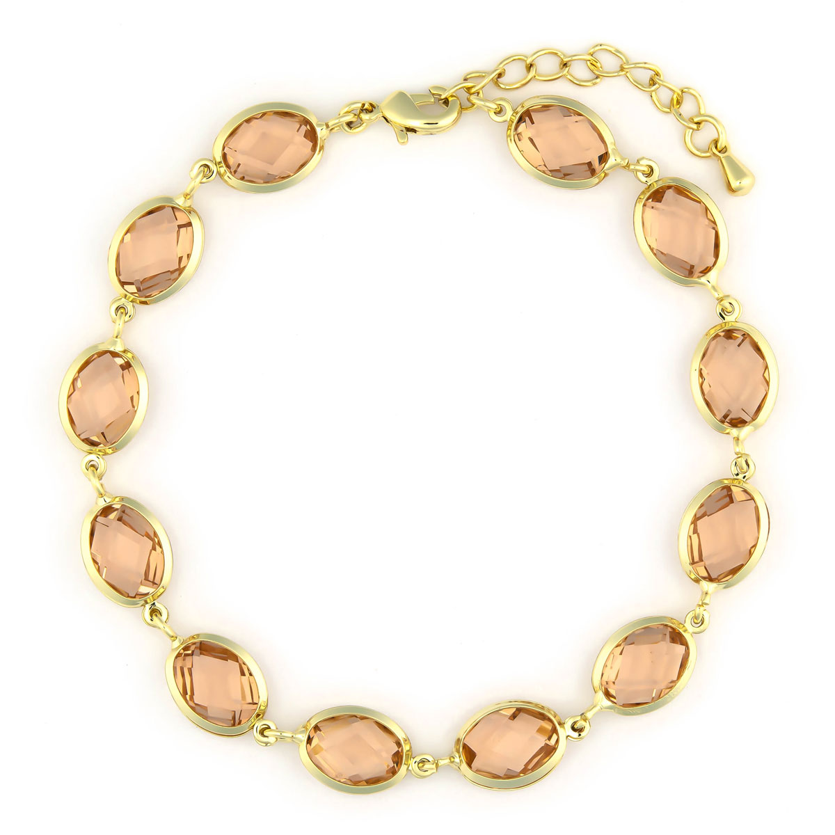 K.V. Fuchs Design Schmuck Damen Armband in gold mit Schmucksteinen in topas »A-22-56« K.V. Fuchs Design Schmuck Damen Armband in gold mit Schmucksteinen in topas »A-22-56«