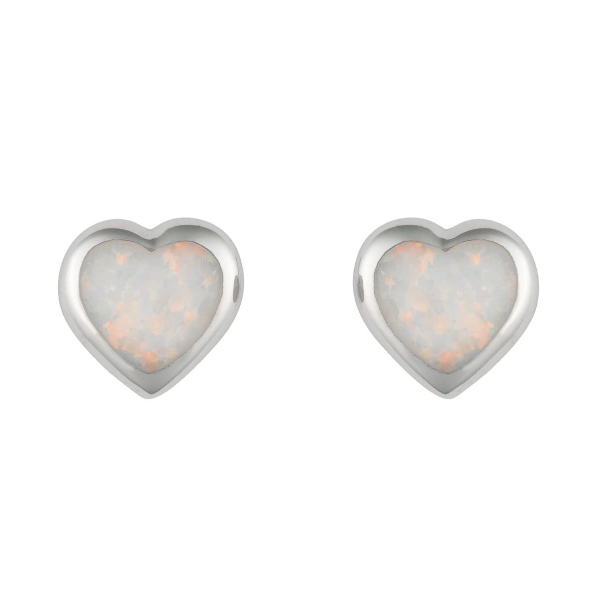 Ohrstecker Silber mit Recon-Opal 3901 Ohrstecker Silber mit Recon-Opal 3901