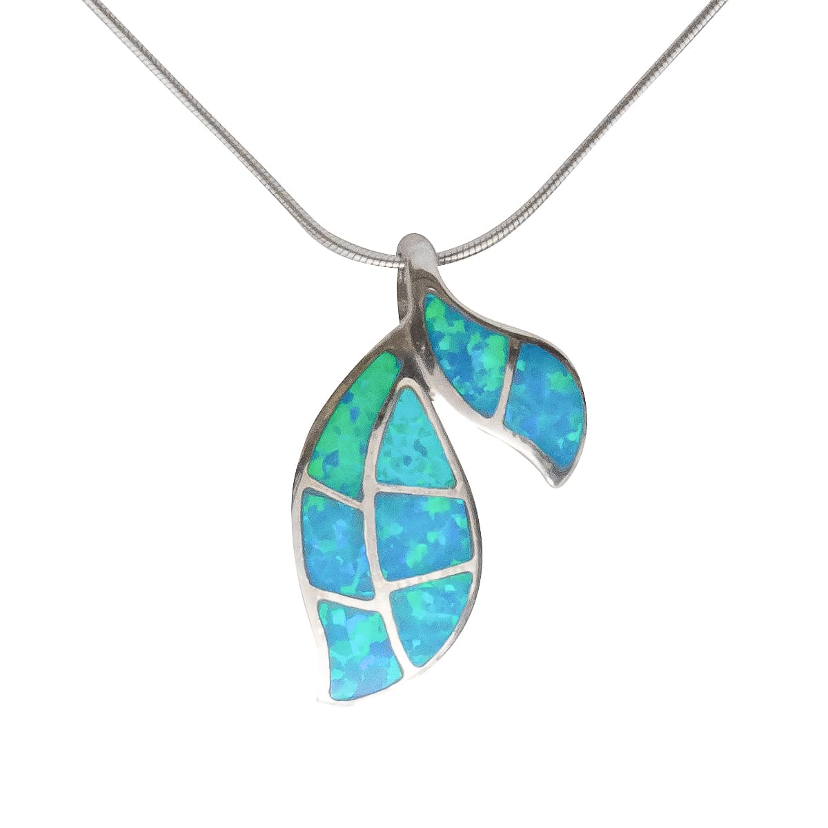 K.V. Fuchs Design, Halskette, Damen, Silber, Recon-Opal, blau - 14041431 K.V. Fuchs Design, Halskette, Damen, Silber, Recon-Opal, blau - 14041431