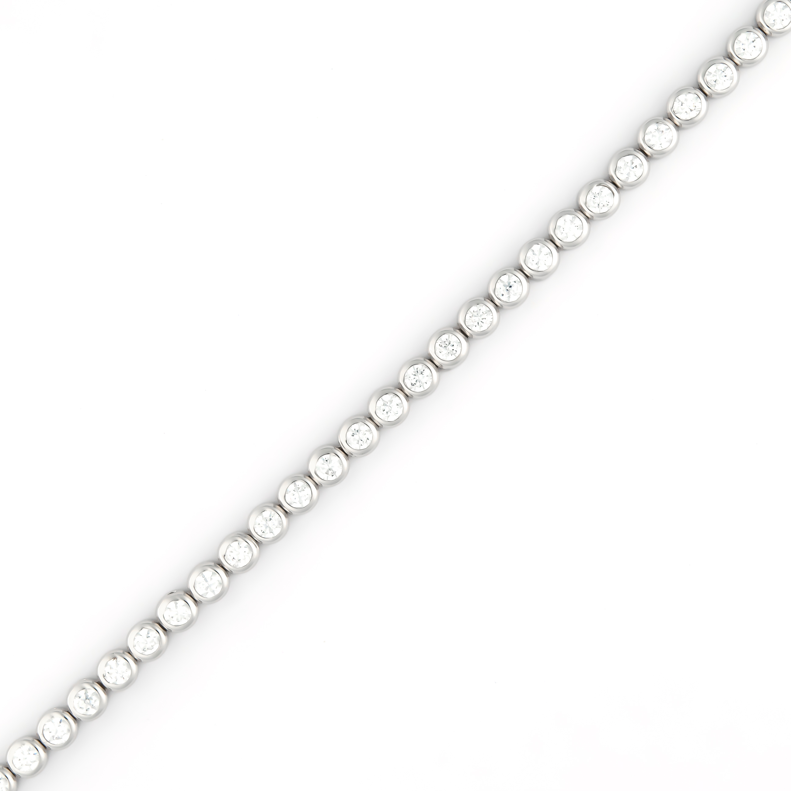 K.V. Fuchs Design Schmuck Damen Silberarmband 925 Sterling Silver mit Zirkonia in weiß »A-49-02« K.V. Fuchs Design Schmuck Damen Silberarmband 925 Sterling Silver mit Zirkonia in weiß »A-49-02«