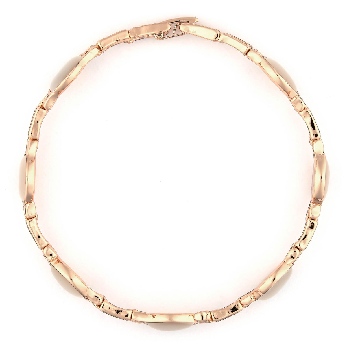 K.V. Fuchs Design Schmuck Damen Armband in rotgold mit Zirkonia in mondstein »A-22-40« K.V. Fuchs Design Schmuck Damen Armband in rotgold mit Zirkonia in mondstein »A-22-40«
