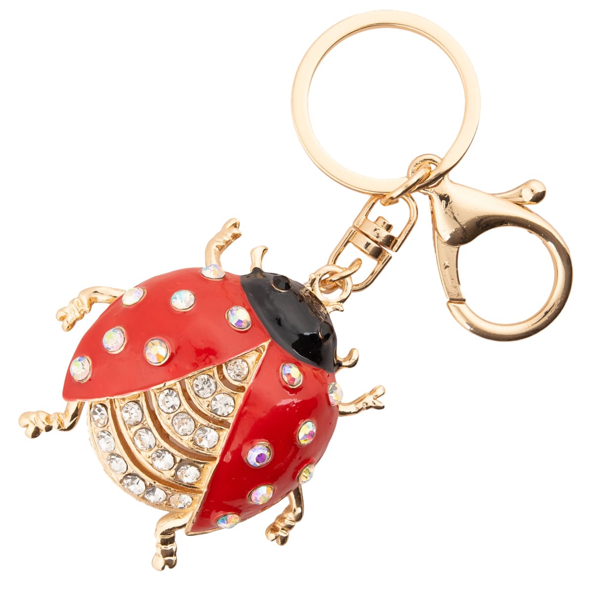 K.V. Fuchs Design Schmuck Marienkäfer Anhänger für Handtasche, Koffer, Schlüsselbund mit Zirkonia »Acc-Marienkäfer« K.V. Fuchs Design Schmuck Marienkäfer Anhänger für Handtasche, Koffer, Schlüsselbund mit Zirkonia »Acc-Marienkäfer«