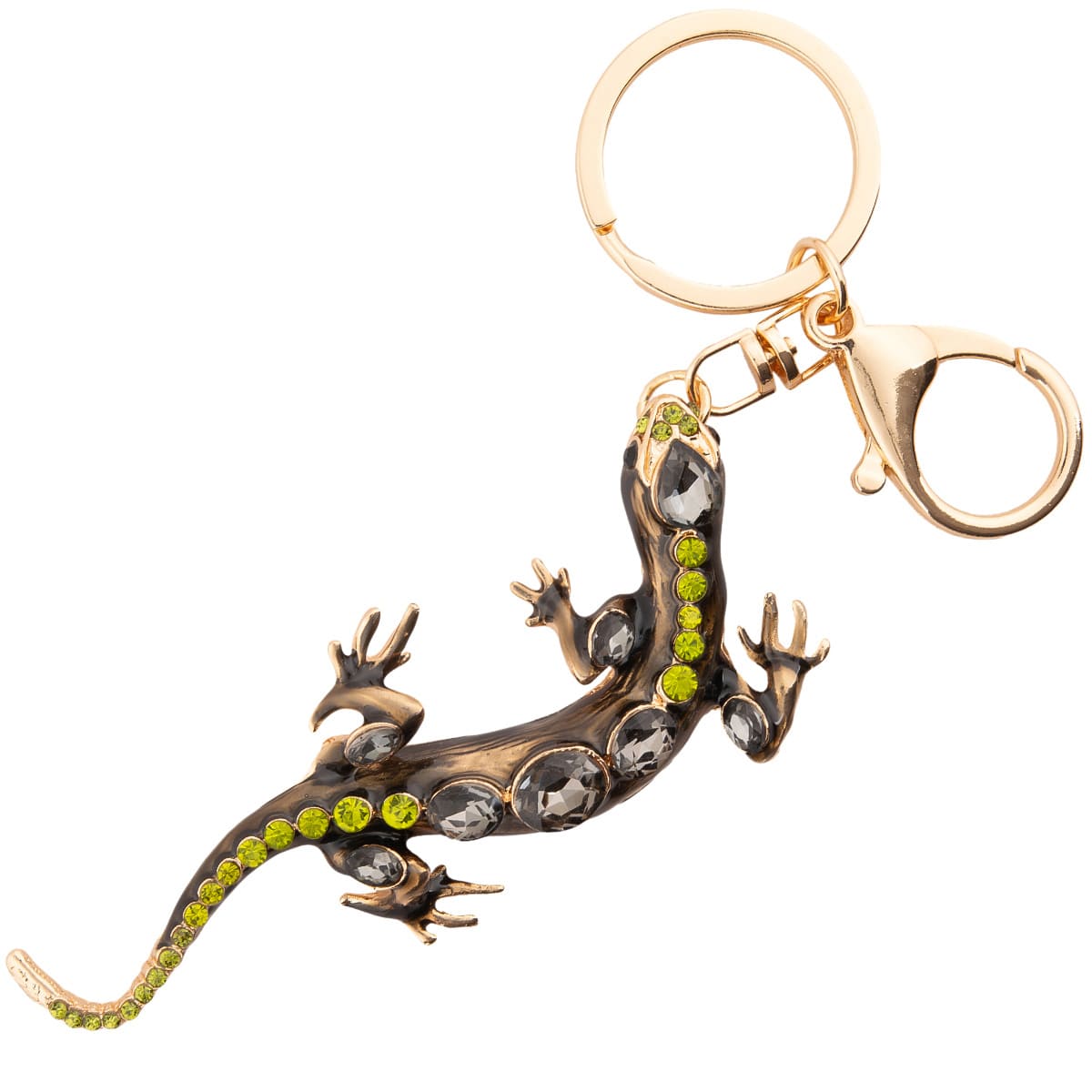 K.V. Fuchs Design Schmuck Salamander Anhänger für Handtasche, Koffer, Schlüsselbund mit Zirkonia »Acc-Salamander« K.V. Fuchs Design Schmuck Salamander Anhänger für Handtasche, Koffer, Schlüsselbund mit Zirkonia »Acc-Salamander«