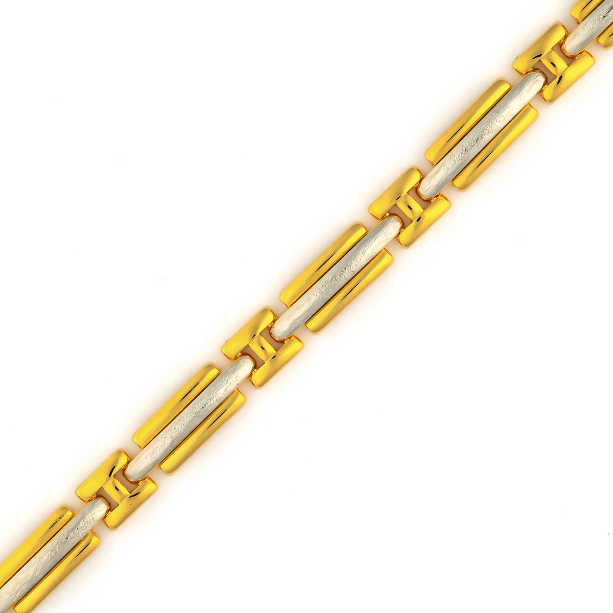 K.V. Fuchs Design Schmuck Damen Armband in bicolor-gold-silber »A-22-19« K.V. Fuchs Design Schmuck Damen Armband in bicolor-gold-silber »A-22-19«