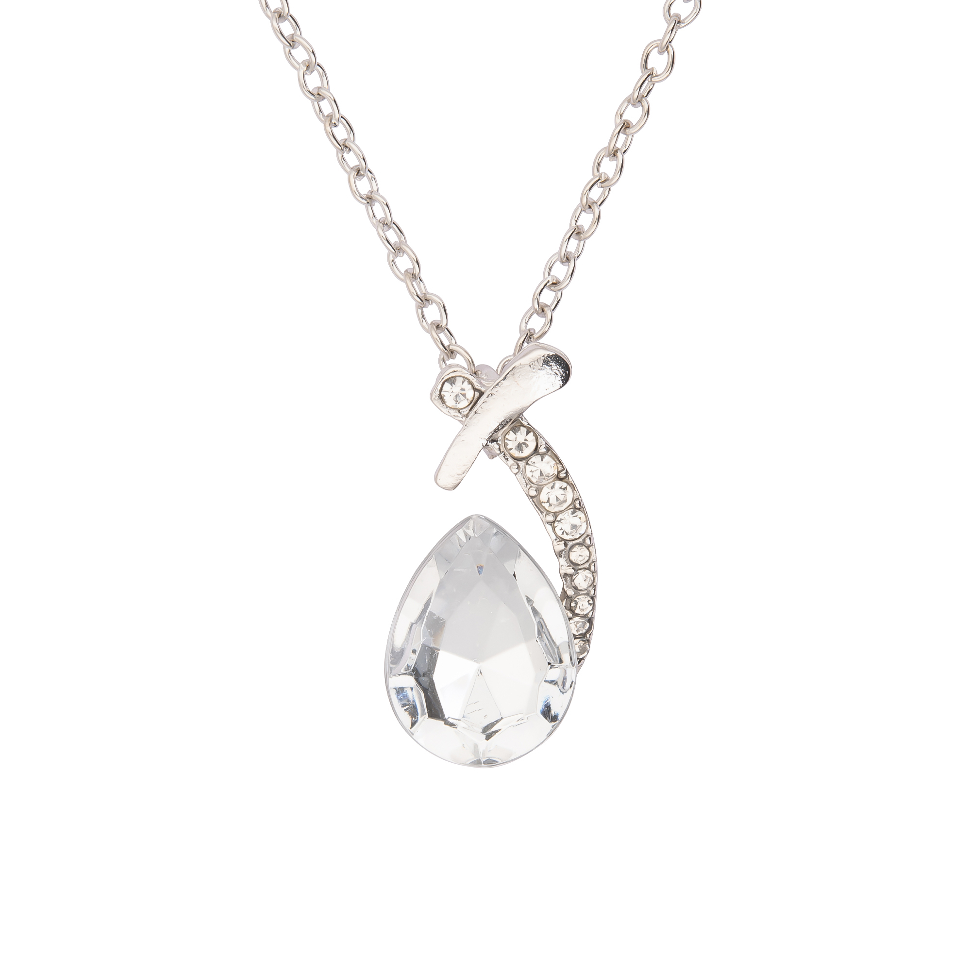 K.V. Fuchs Design Schmuck Damen Halskette mit Anhänger und Zirkonia »K-2910«