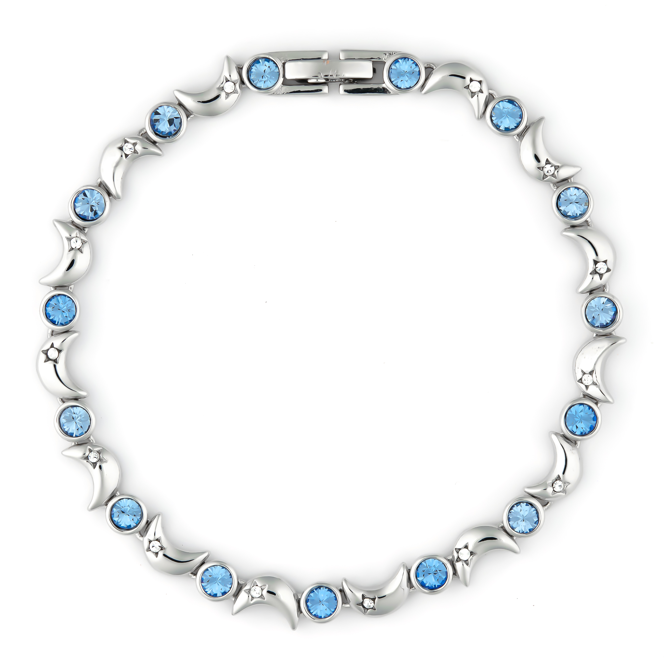 K.V. Fuchs Design Schmuck Damen Armband in silber mit Zirkonia in blau, weiß »A-22-01« K.V. Fuchs Design Schmuck Damen Armband in silber mit Zirkonia in blau, weiß »A-22-01«