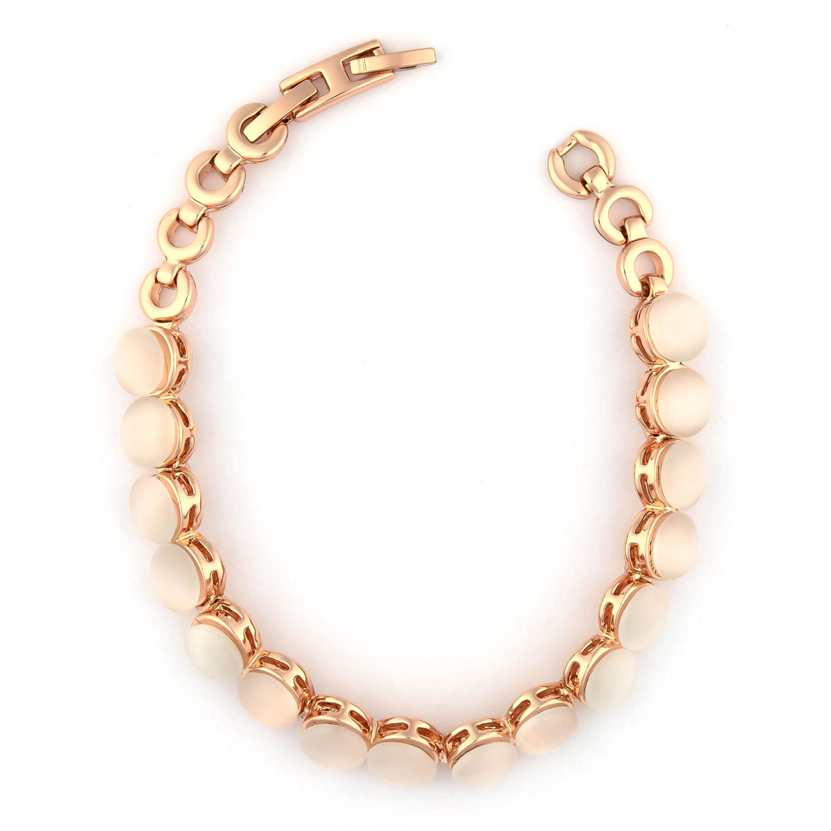 K.V. Fuchs Design Schmuck Damen Armband in rotgold mit Schmucksteinen in mondstein »A-22-50« K.V. Fuchs Design Schmuck Damen Armband in rotgold mit Schmucksteinen in mondstein »A-22-50«