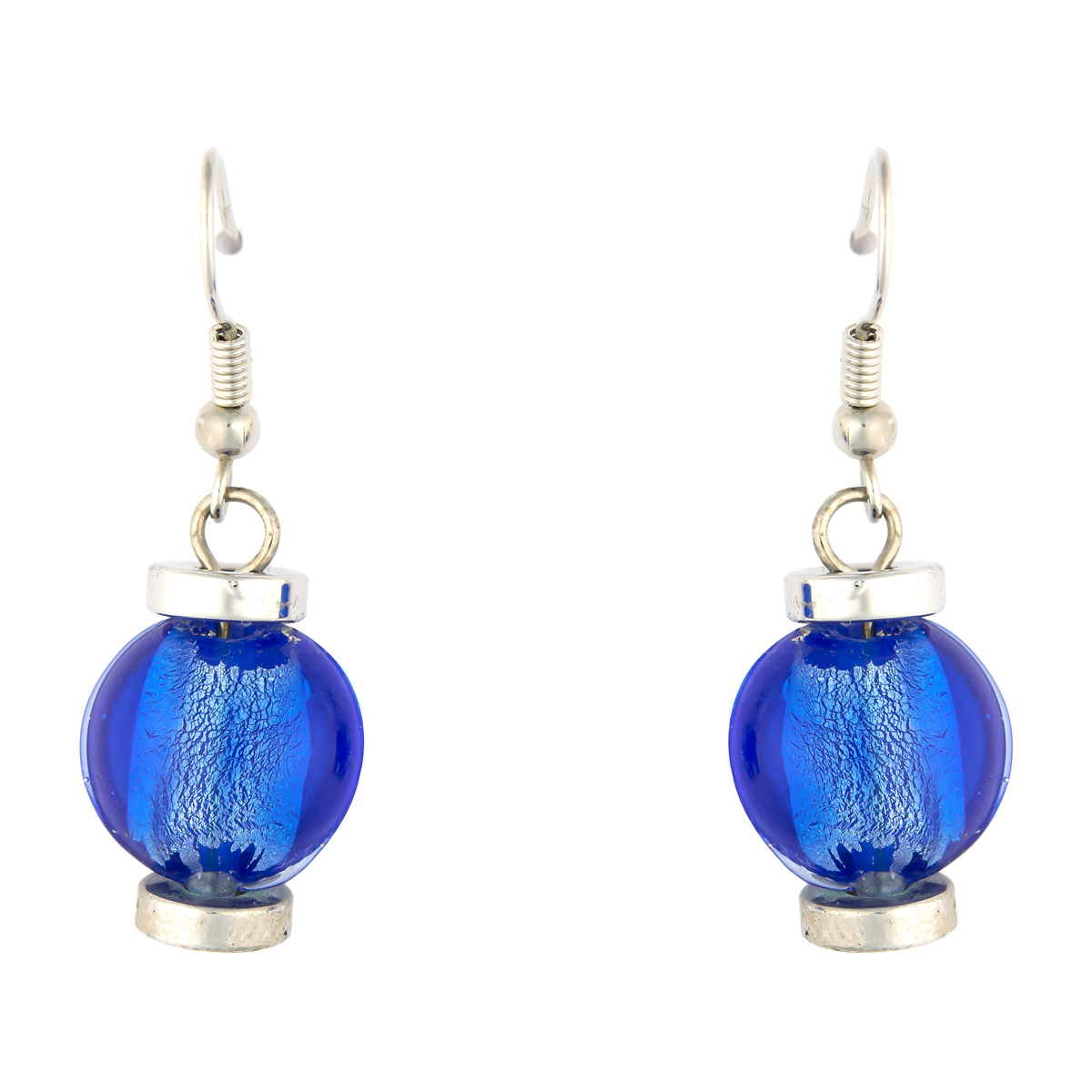 K.V. Fuchs Design Schmuck Damen Ohrhänger in silber mit Glasperlen in blau »O-1541« K.V. Fuchs Design Schmuck Damen Ohrhänger in silber mit Glasperlen in blau »O-1541«