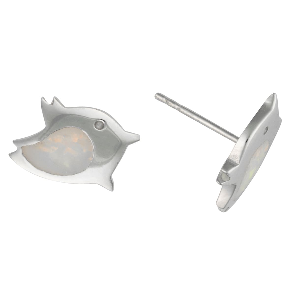 Ohrstecker Silber mit Recon-Opal 5901 Ohrstecker Silber mit Recon-Opal 5901