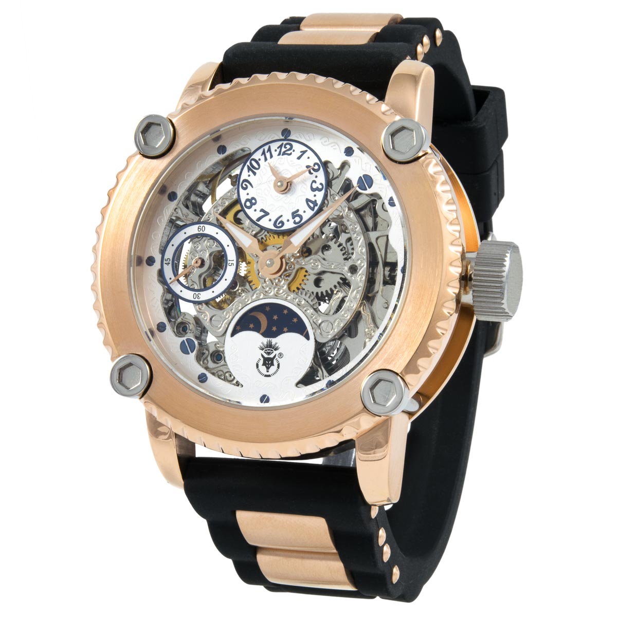 Herrenuhr Mechanisch Edelstahl MU02