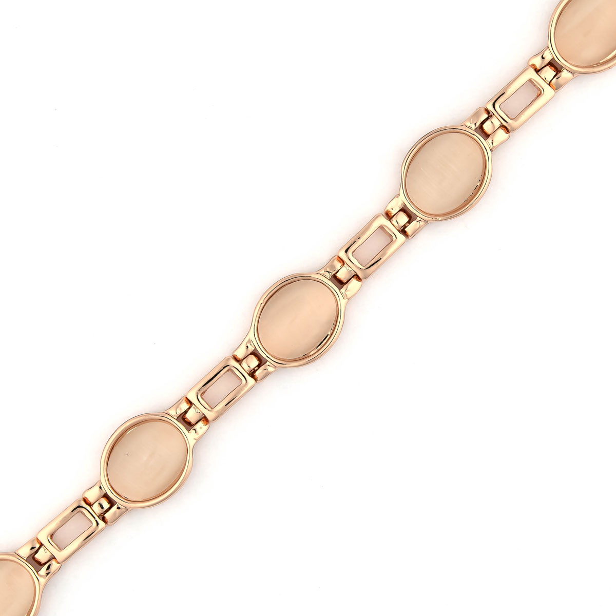 K.V. Fuchs Design Schmuck Damen Armband in rotgold mit Zirkonia in mondstein »A-22-40« K.V. Fuchs Design Schmuck Damen Armband in rotgold mit Zirkonia in mondstein »A-22-40«