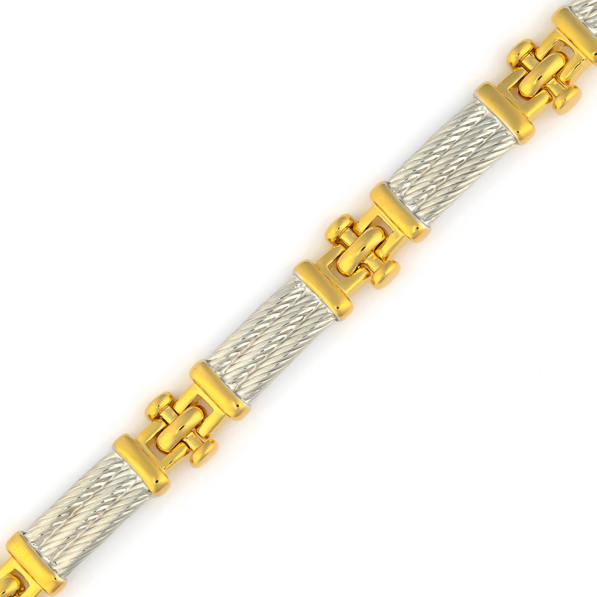 K.V. Fuchs Design Schmuck Damen Armband in bicolor-gold-silber »A-22-16«