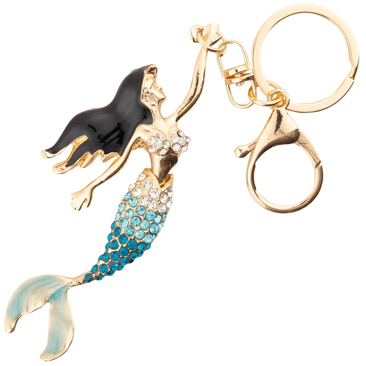 K.V. Fuchs Design Schmuck Meerjungfrau Anhänger für Handtasche, Koffer, Schlüsselbund mit Zirkonia »Acc-Meerjungfrau« K.V. Fuchs Design Schmuck Meerjungfrau Anhänger für Handtasche, Koffer, Schlüsselbund mit Zirkonia »Acc-Meerjungfrau«