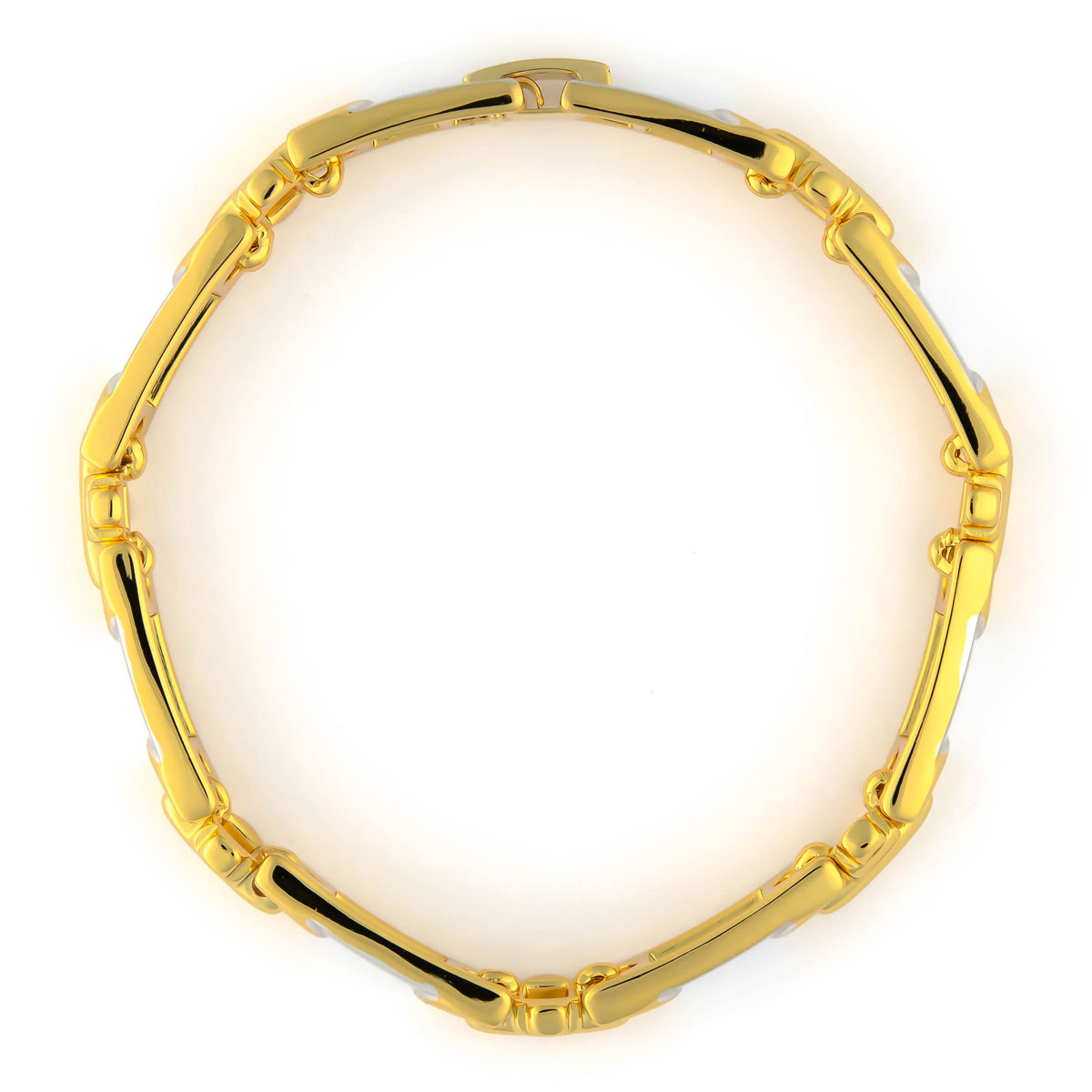 K.V. Fuchs Design Schmuck Damen Armband in bicolor-gold-silber »A-22-06«